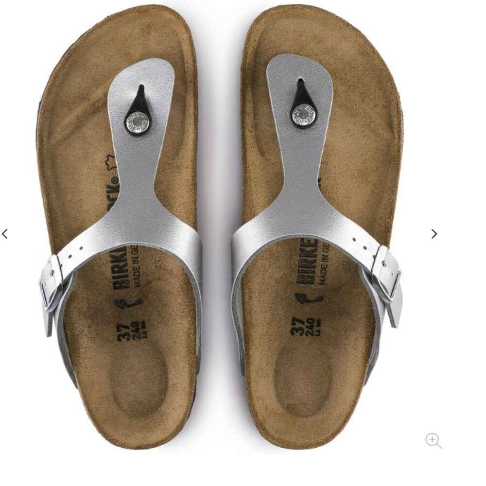 NEW BIRKENSTOCK Gizeh Birko-Flor Soft Footbed Sandals - Picture 2 of 7